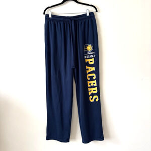 Indiana Pacers Sweat Pants Mens Medium Navy NBA Stretch
